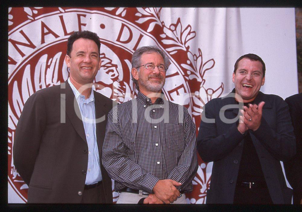 35mm vintage slide* 1998 VENEZIA CINEMA Steven SPIELBERG e Tom HANKS