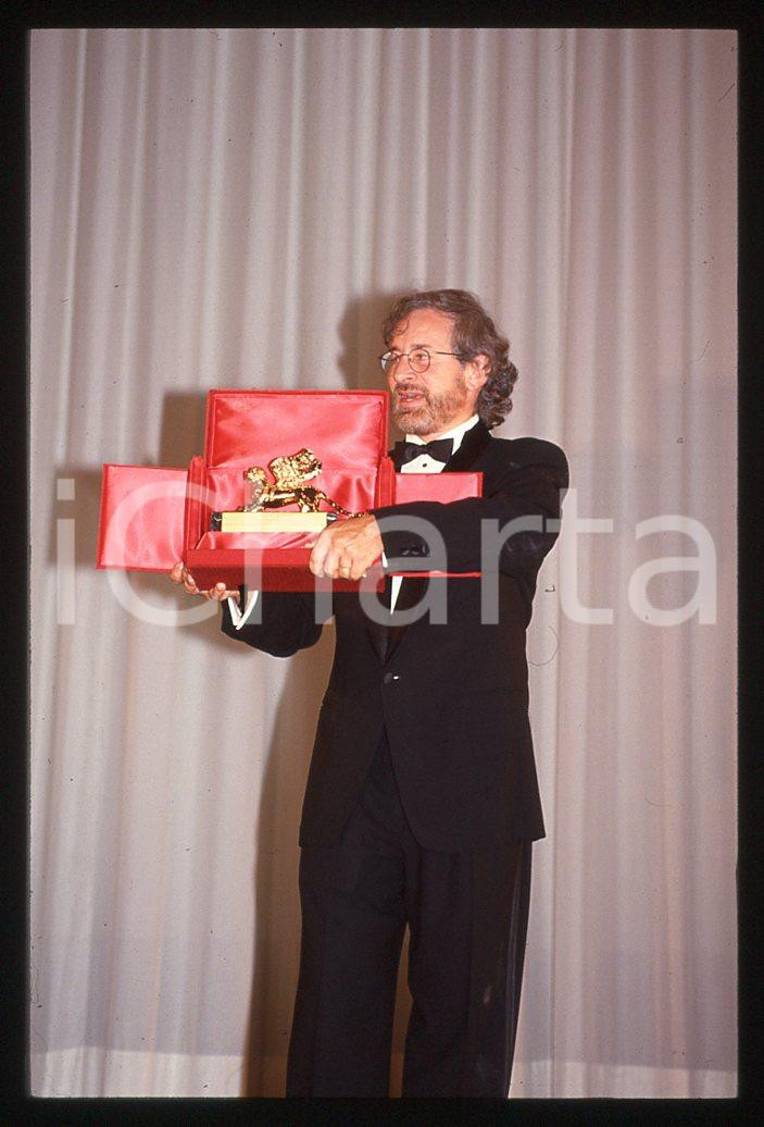 35mm vintage slide* 1993 VENEZIA Steven SPIELBERG premiazione "Jurassic park" 17