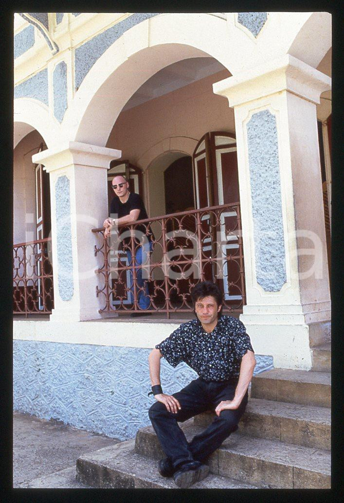 35mm vintage slide* 1985 MUSICA Gerard BLANCHARD ritratto dell'artista 5