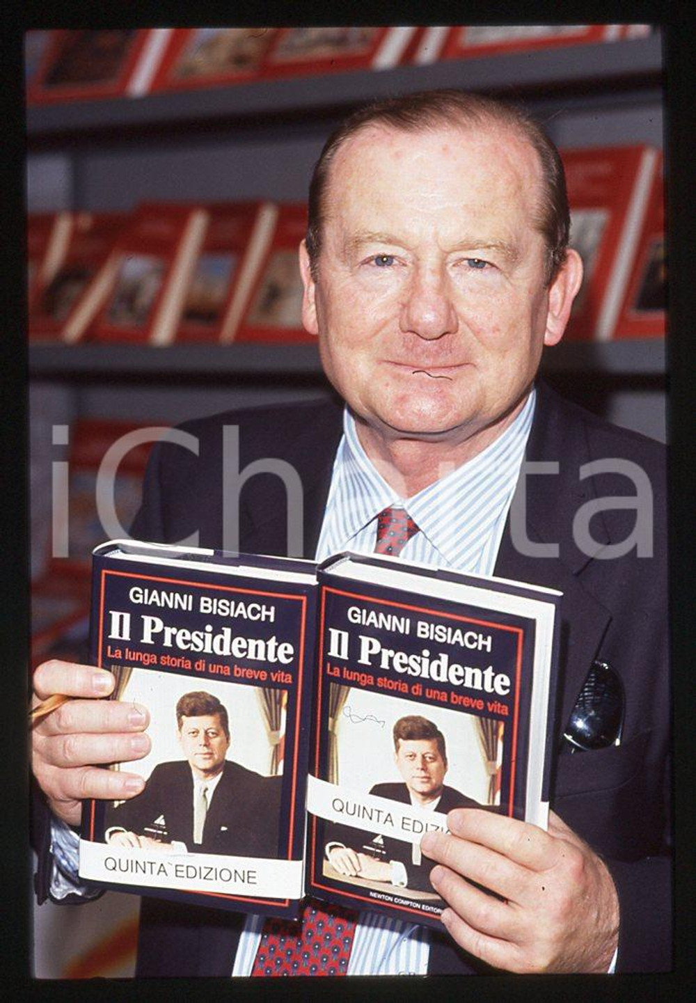 35mm vintage slide*  1992  Gianni BISIACH quinta edizione "Il presidente" 4