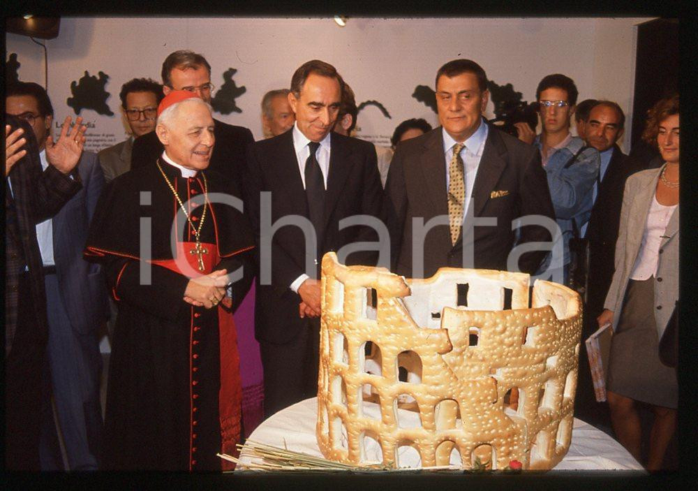 35mm vintage slide*  1994  ROMA CARDINALE POLETTI ,POTITO SALATTO e F.CARRARO