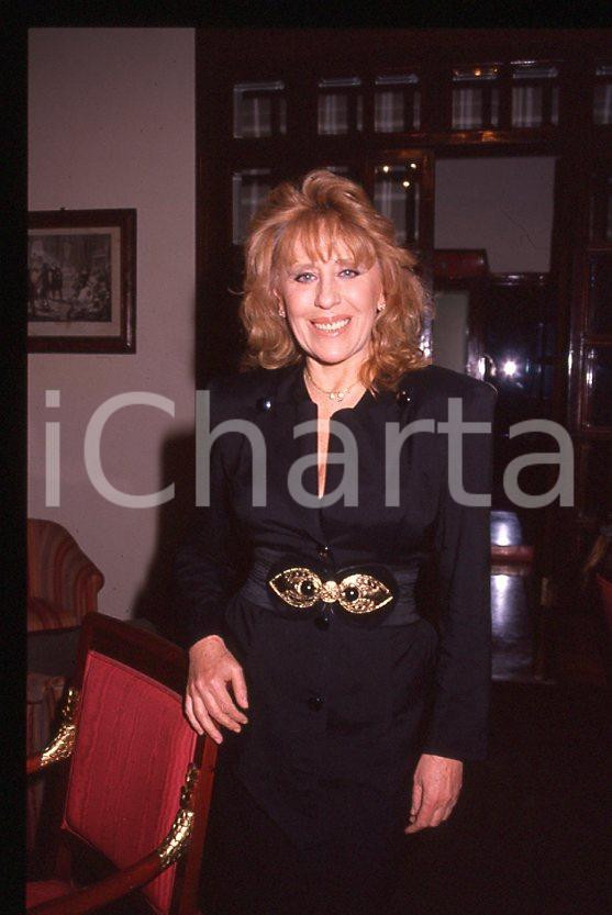 35mm vintage slide*1987 MUSICA Betty CURTIS ritratto dell'artista 3