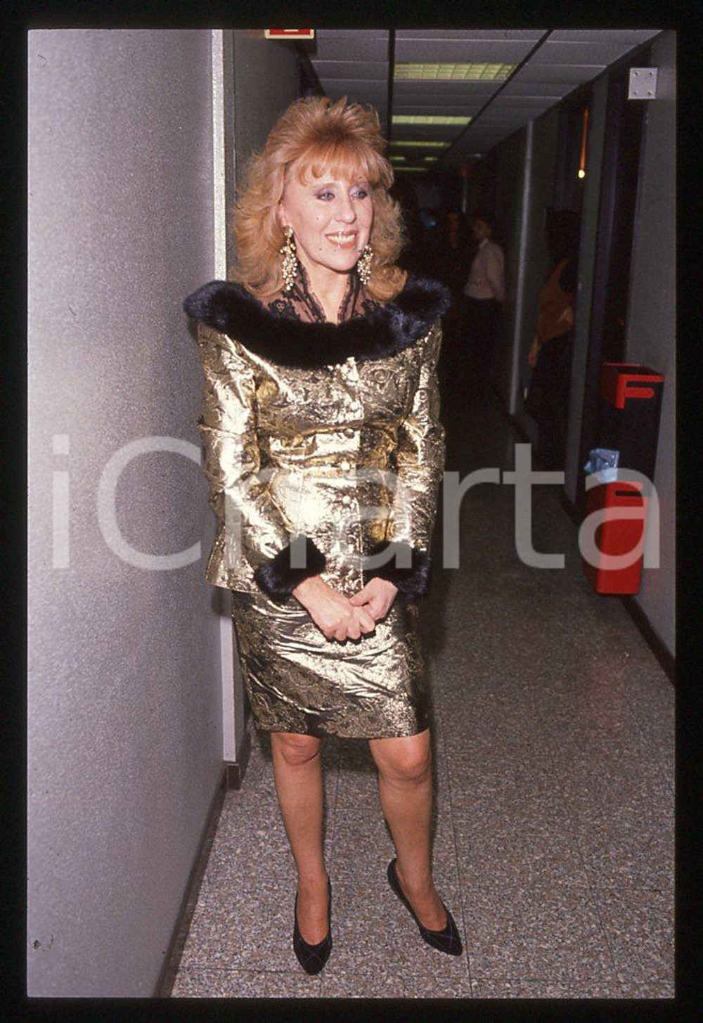 35mm vintage slide*1989 a "C'ERA UNA VOLTA IL FESTIVAL" Betty CURTIS 9