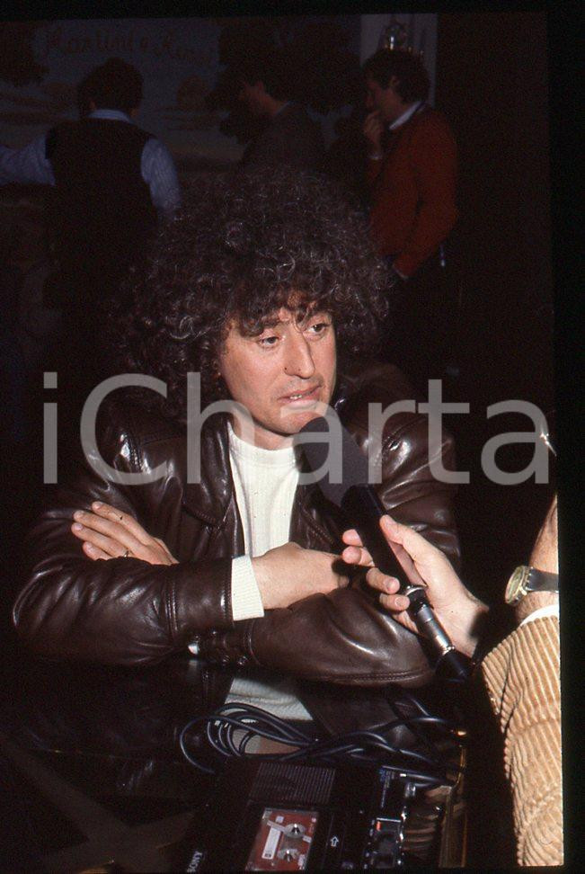 35mm vintage slide*1987 "Luci lontane" Angelo BRANDUARDI presentazione film 5