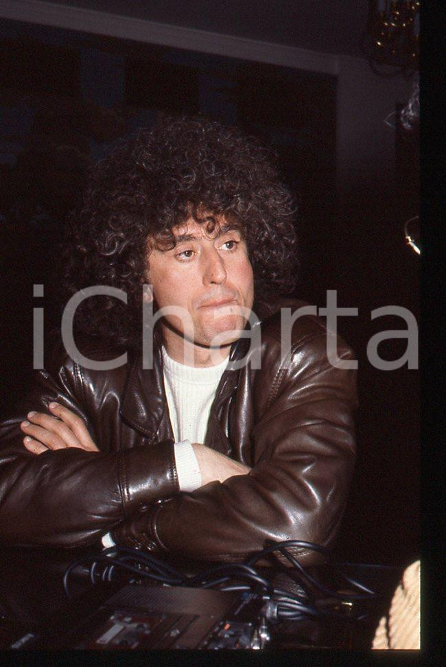 35mm vintage slide*1987 "Luci lontane" Angelo BRANDUARDI presentazione film 6