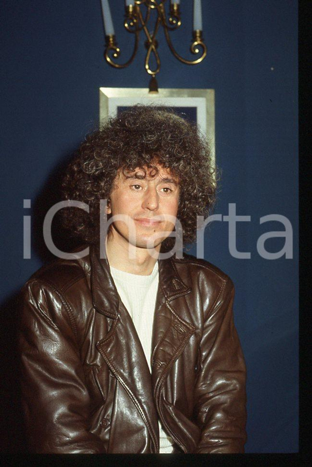 35mm vintage slide*1987 "Luci lontane" Angelo BRANDUARDI presentazione film 7