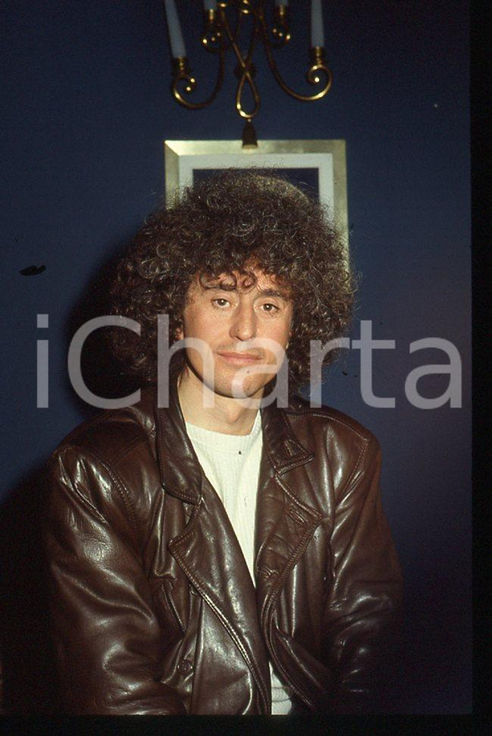 35mm vintage slide*1987 "Luci lontane" Angelo BRANDUARDI presentazione film 8