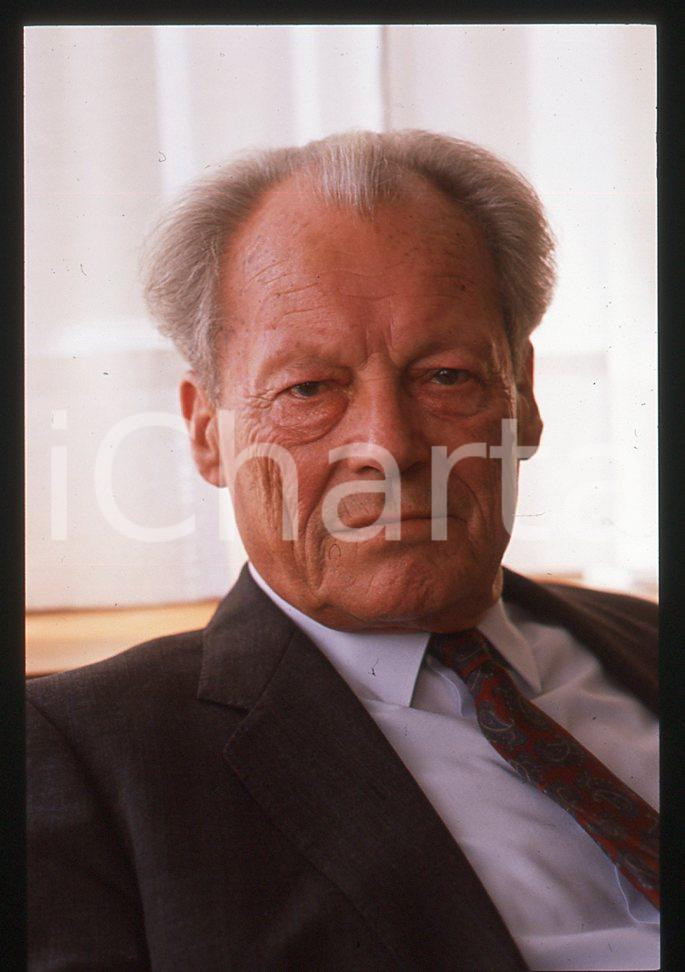 35mm vintage slide*1989 VIAREGGIO Willy BRANDT presenta "My life in politics" 23