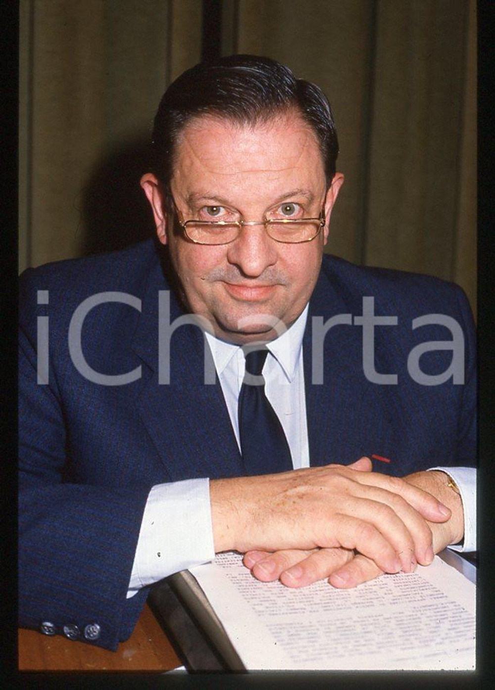 35mm vintage slide*1988 politica Jean-Pierre CONTZEN  7