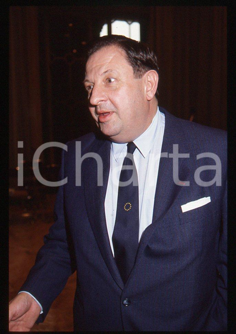 35mm vintage slide*1988 politica Jean-Pierre CONTZEN  9