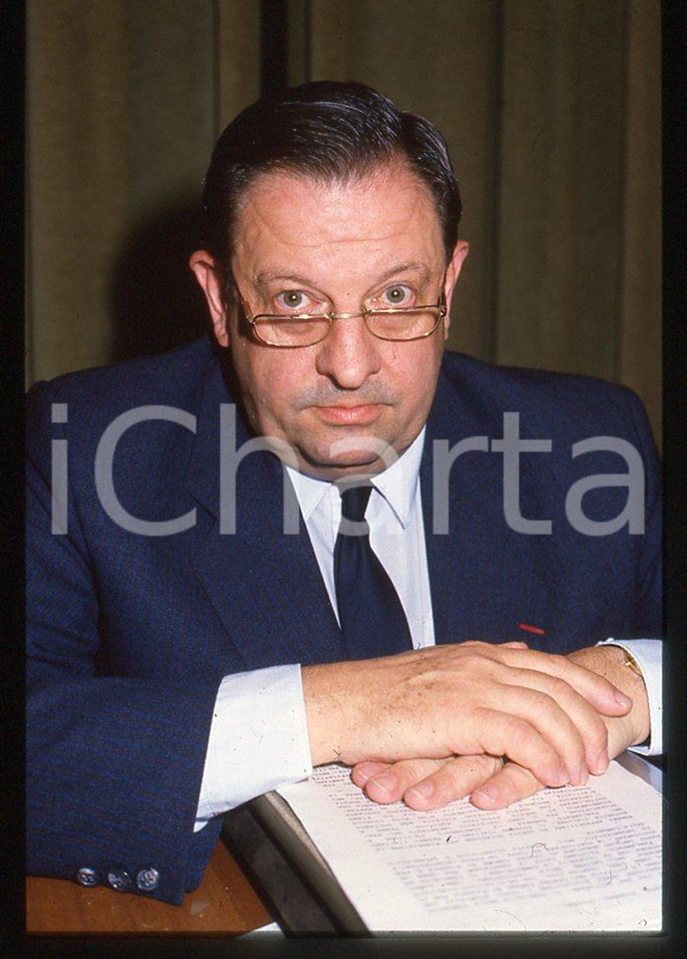 35mm vintage slide*1988 politica Jean-Pierre CONTZEN  12