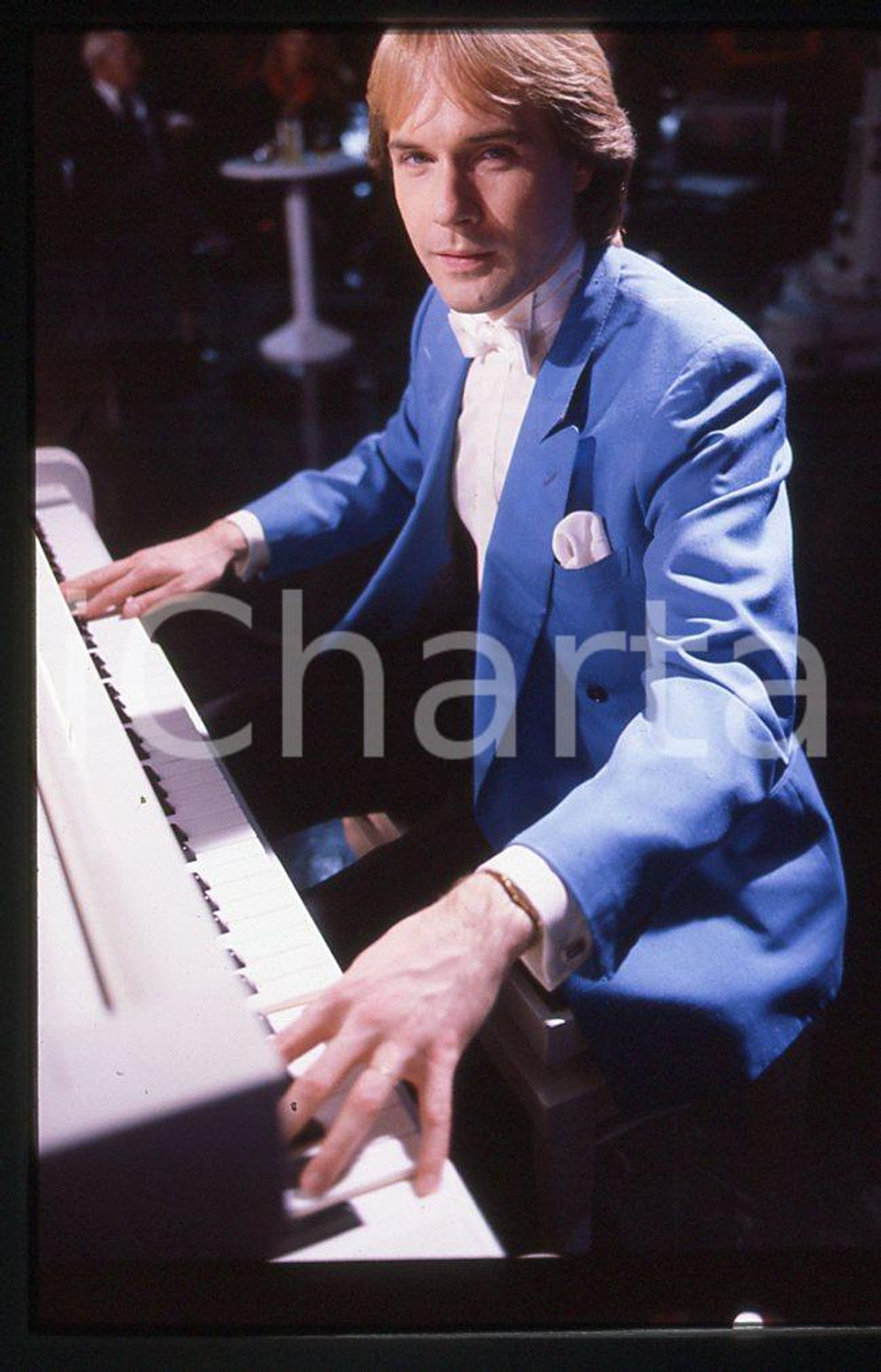 35mm vintage slide*1980 MUSICA Richard CLAYDERMAN in concerto 18