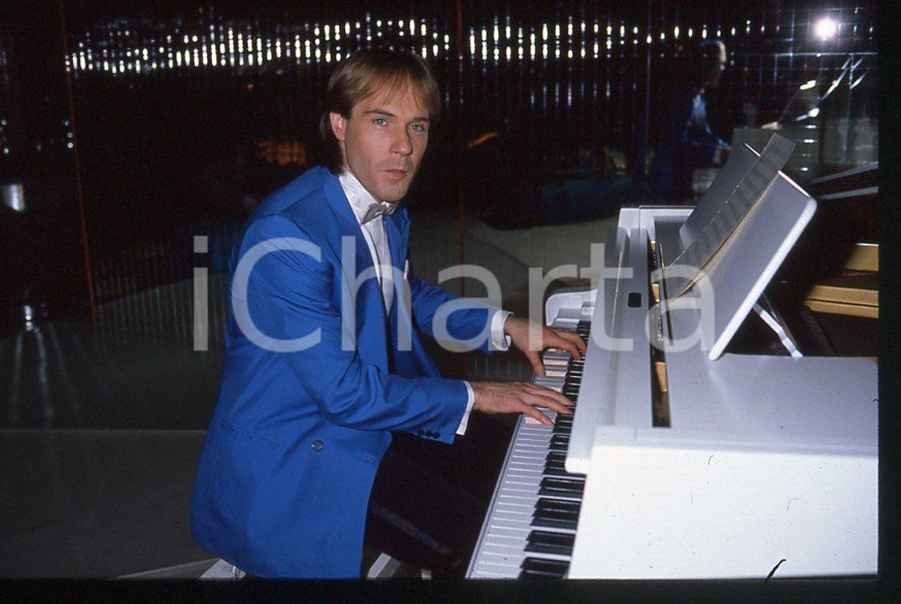 35mm vintage slide*1980 MUSICA Richard CLAYDERMAN in concerto 33