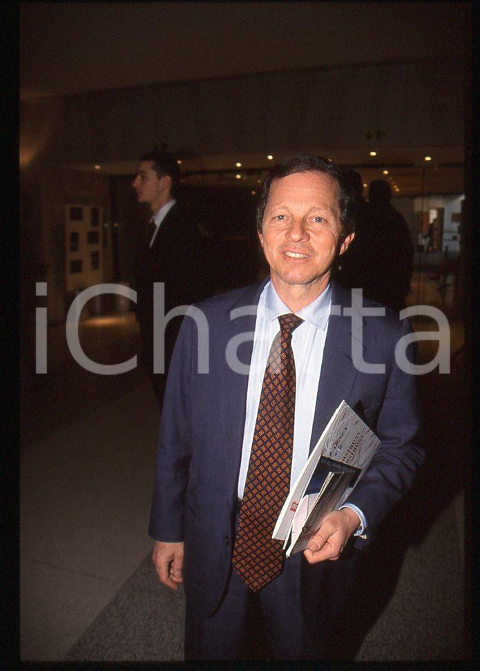 35mm vintage slide*1989 Giovanni BISIGNANI consiglio direttivo Alitalia 1