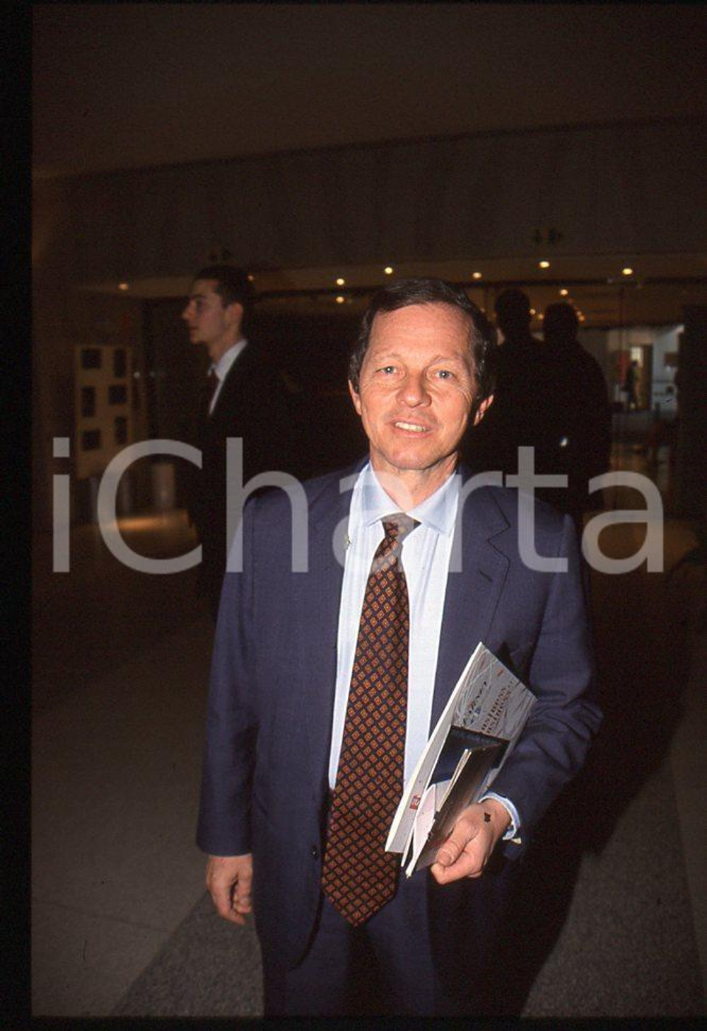35mm vintage slide*1989 Giovanni BISIGNANI consiglio direttivo Alitalia 2