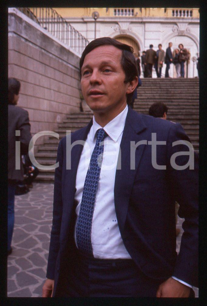 35mm vintage slide*1989 Giovanni BISIGNANI consiglio direttivo Alitalia 22
