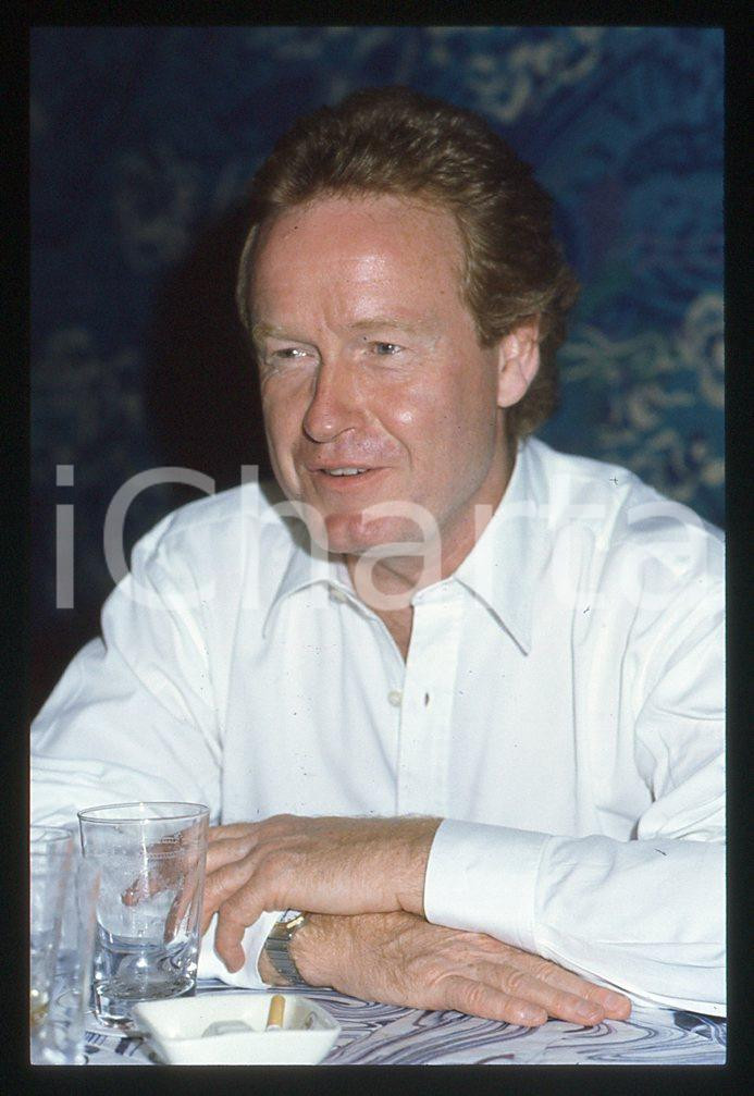 35mm vintage slide* 1987 CINEMA Ridley SCOTT al tavolo di un ristorante 5