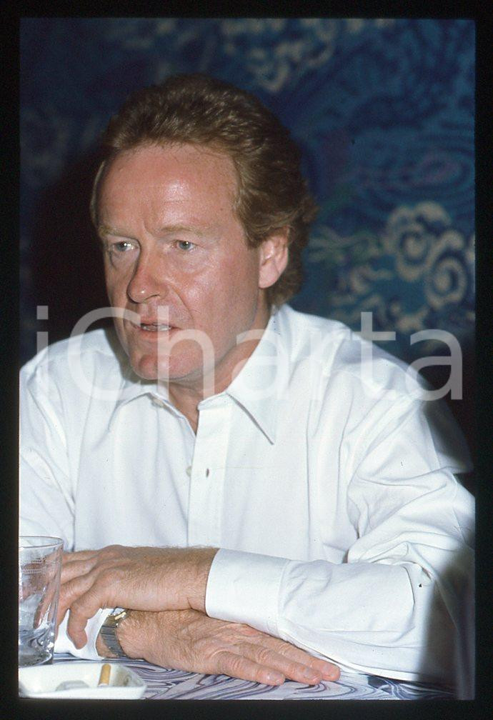 35mm vintage slide* 1987 CINEMA Ridley SCOTT al tavolo di un ristorante 8