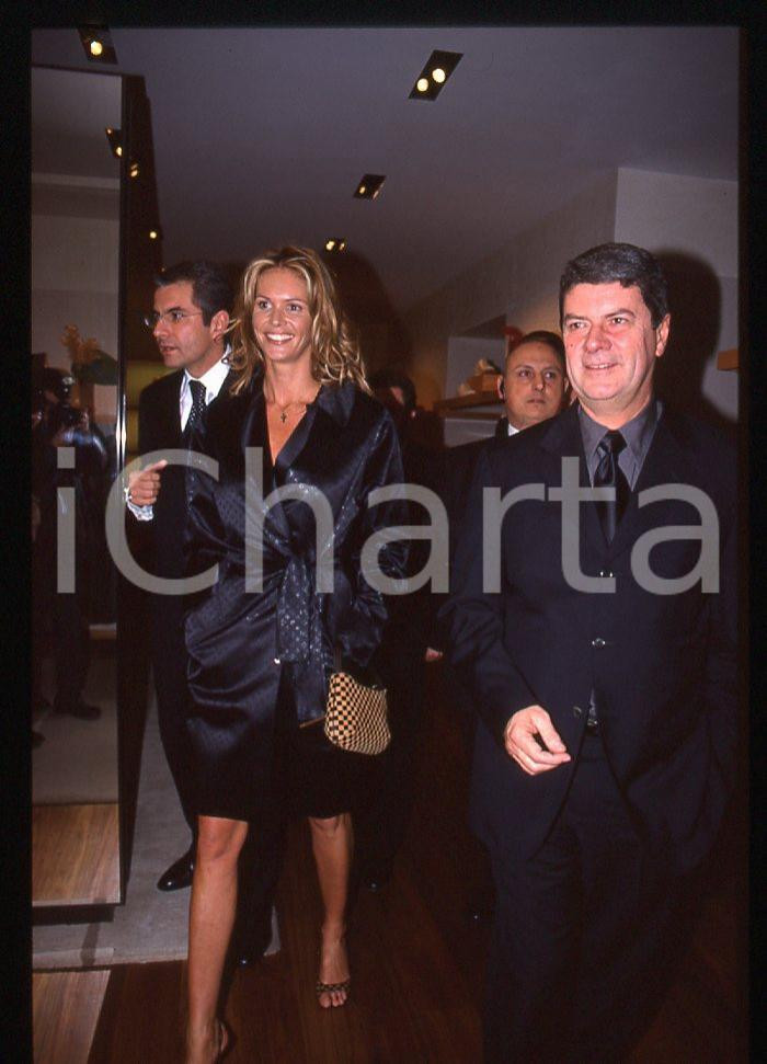 35mm vintage slide* 1990 MODA Elle MACPHERSON inaugurazione LOUIS VUITTON 6