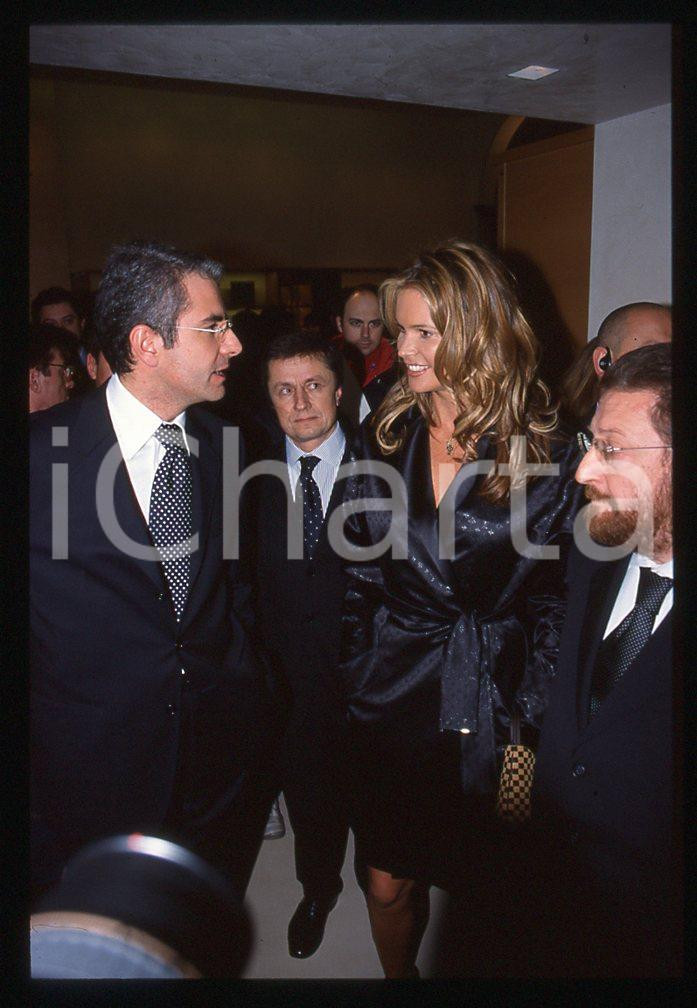 35mm vintage slide* 1990 MODA Elle MACPHERSON inaugurazione LOUIS VUITTON 7