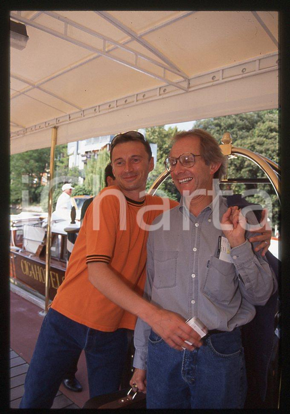 35mm vintage slide* 1996  VENEZIA  Ken LOACH 4