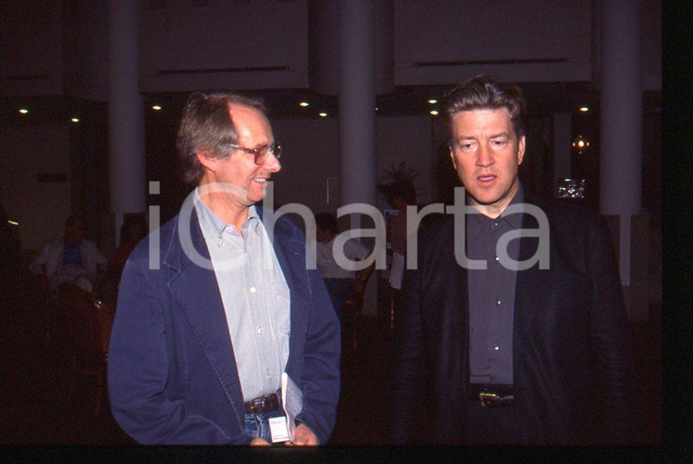 35mm vintage slide* 1995  Ken LOACH e David LYNCH 3