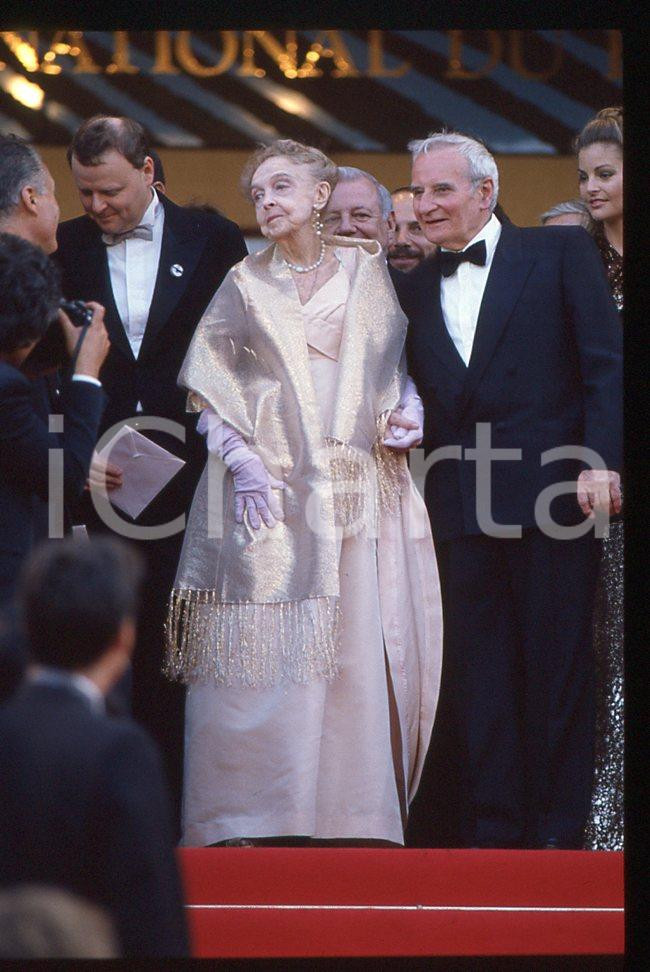 Fotografia d epoca originale 35mm vintage slide 1992 CANNES CINEMA Lillian GISH 1 1