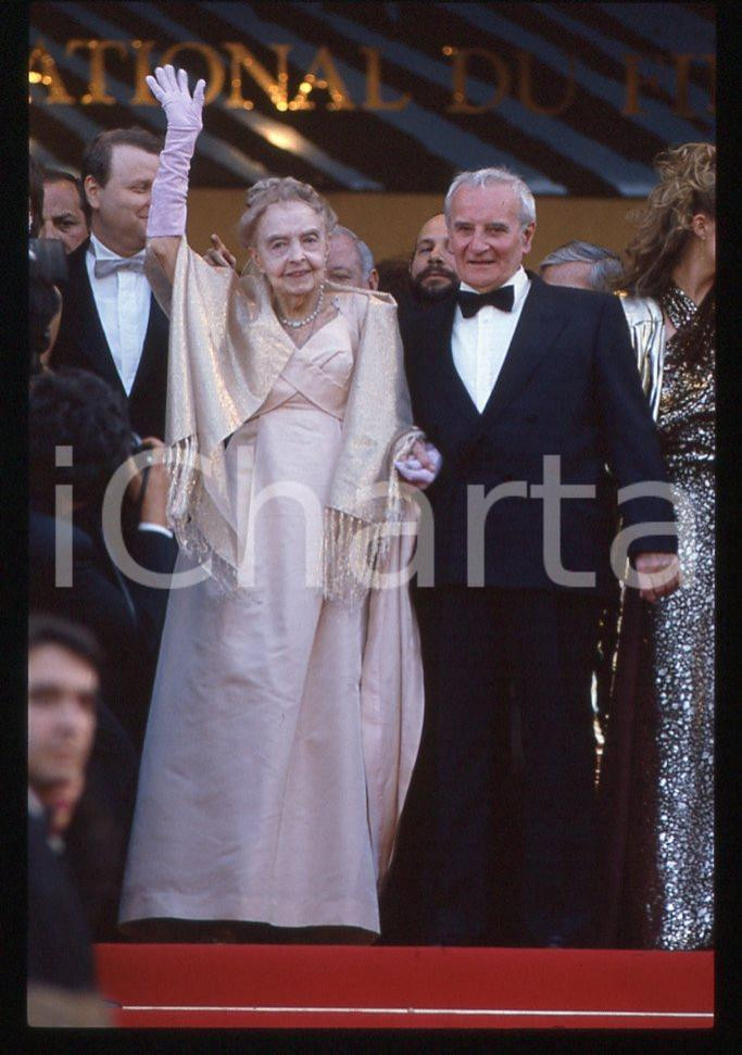 Fotografia d epoca originale 35mm vintage slide 1992 CANNES CINEMA Lillian GISH 2 1