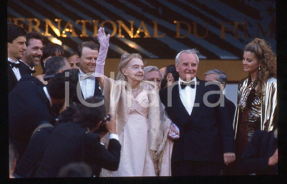 35mm vintage slide* 1992 CANNES CINEMA Lillian GISH 3