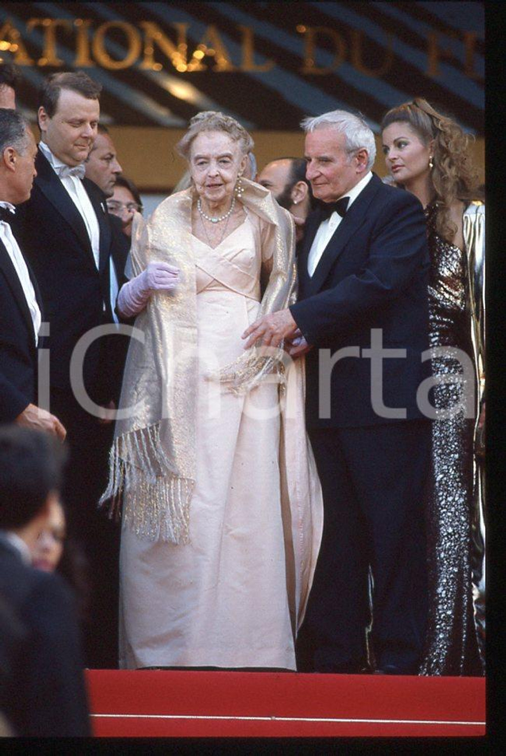 35mm vintage slide* 1992 CANNES CINEMA Lillian GISH 4