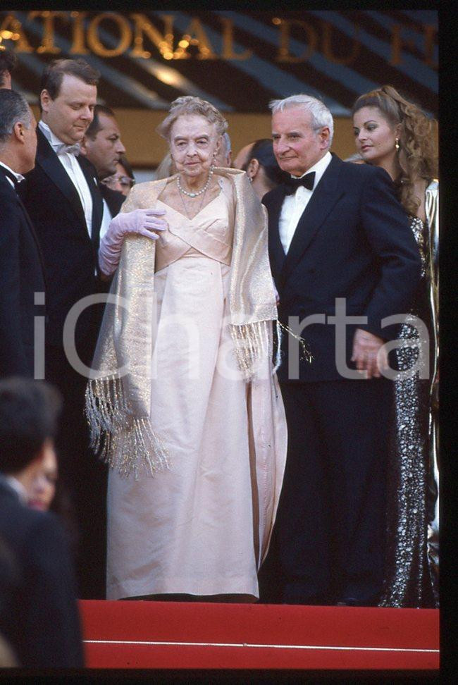 Fotografia d epoca originale 35mm vintage slide 1992 CANNES CINEMA Lillian GISH 6 1