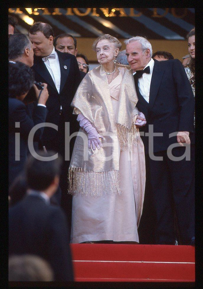 Fotografia d epoca originale 35mm vintage slide 1992 CANNES CINEMA Lillian GISH 7 1