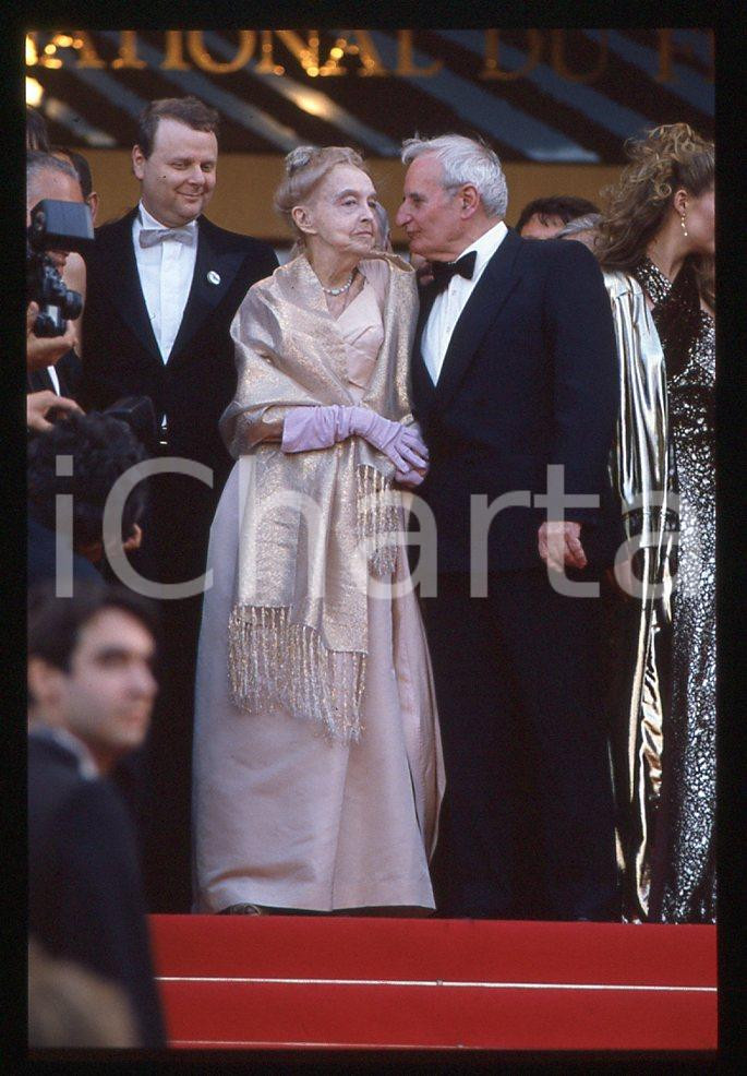 Fotografia d epoca originale 35mm vintage slide 1992 CANNES CINEMA Lillian GISH 12 1