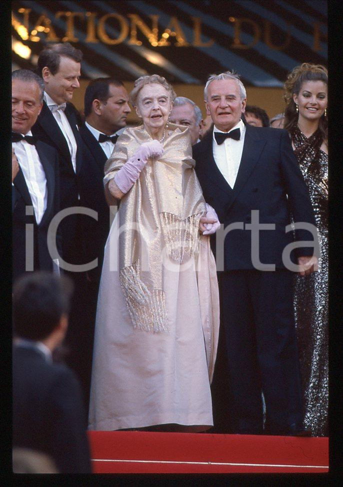Fotografia d epoca originale 35mm vintage slide 1992 CANNES CINEMA Lillian GISH 17 1