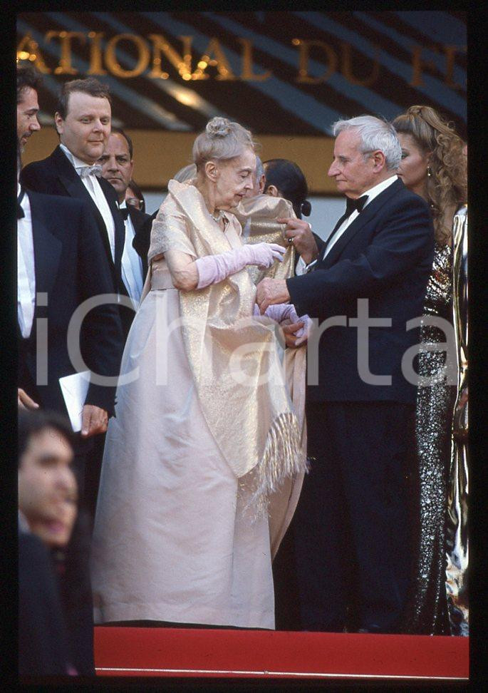 Fotografia d epoca originale 35mm vintage slide 1992 CANNES CINEMA Lillian GISH 18 1