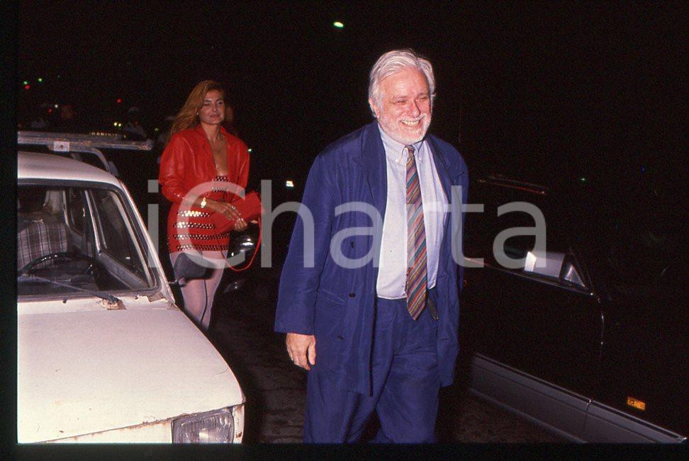 Fotografia d epoca originale 35mm vintage slide 2000 Luciano DE CRESCENZO e Andrea BELFIORE 2 1