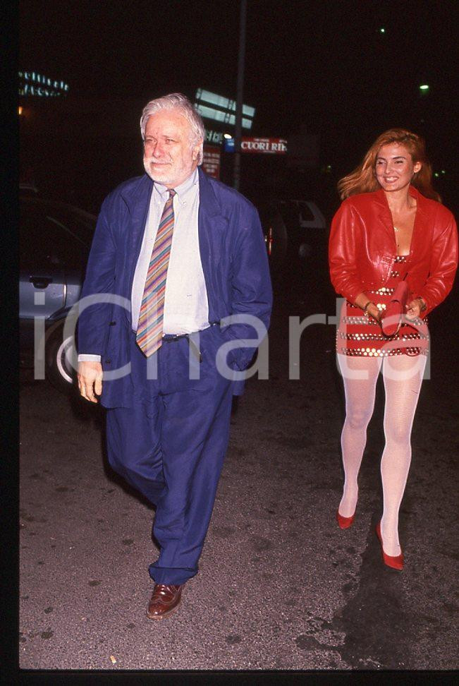 Fotografia d epoca originale 35mm vintage slide 2000 Luciano DE CRESCENZO e Andrea BELFIORE 5 1