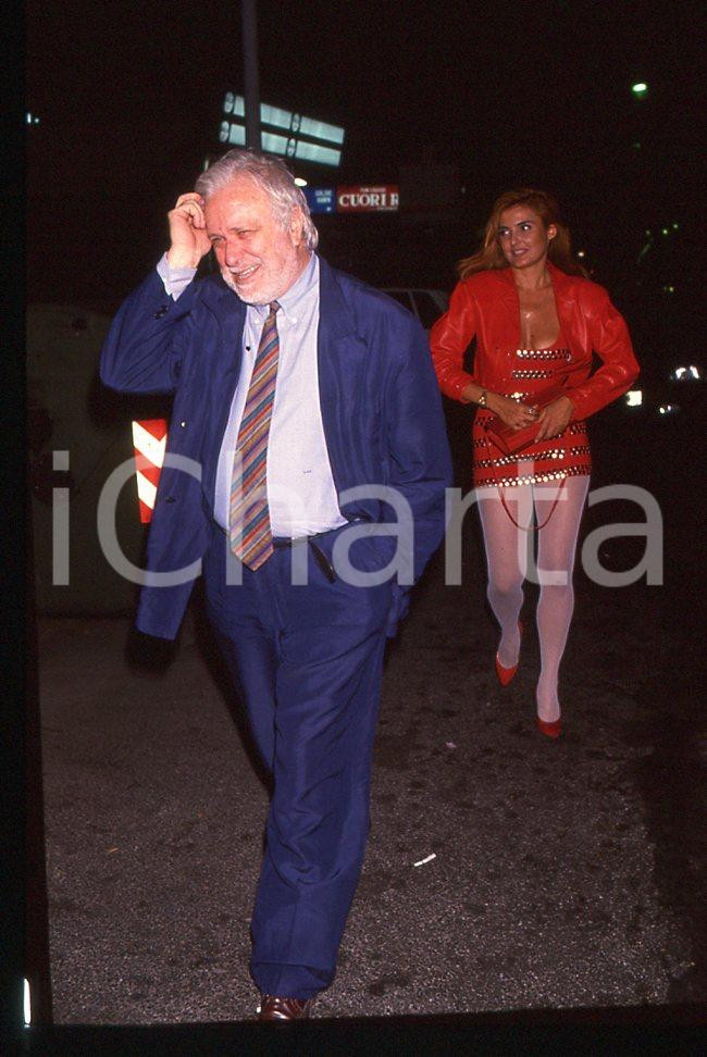 Fotografia d epoca originale 35mm vintage slide 2000 Luciano DE CRESCENZO e Andrea BELFIORE 6 1
