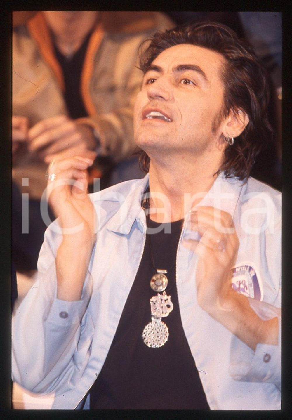 35mm vintage slide* 1995 MUSICA  Luciano LIGABUE 6