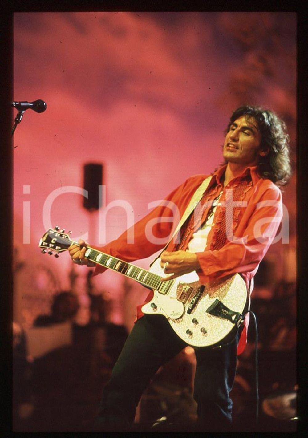 35mm vintage slide* 1997 MUSICA Luciano PAVAROTTI e Luciano LIGABUE "Certe notti" 1