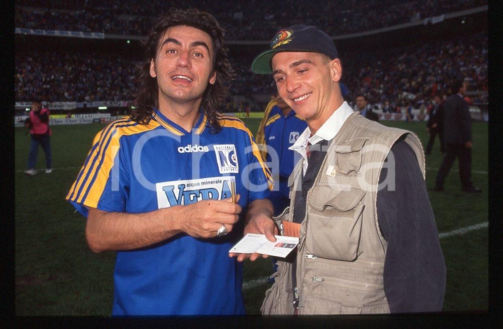 35mm vintage slide* 1992 Luciano LIGABUE  nazionale cantanti 1