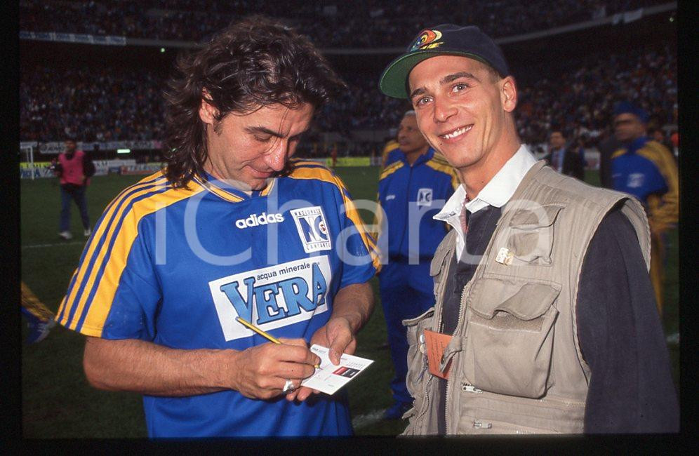 35mm vintage slide* 1992 Luciano LIGABUE  nazionale cantanti 4