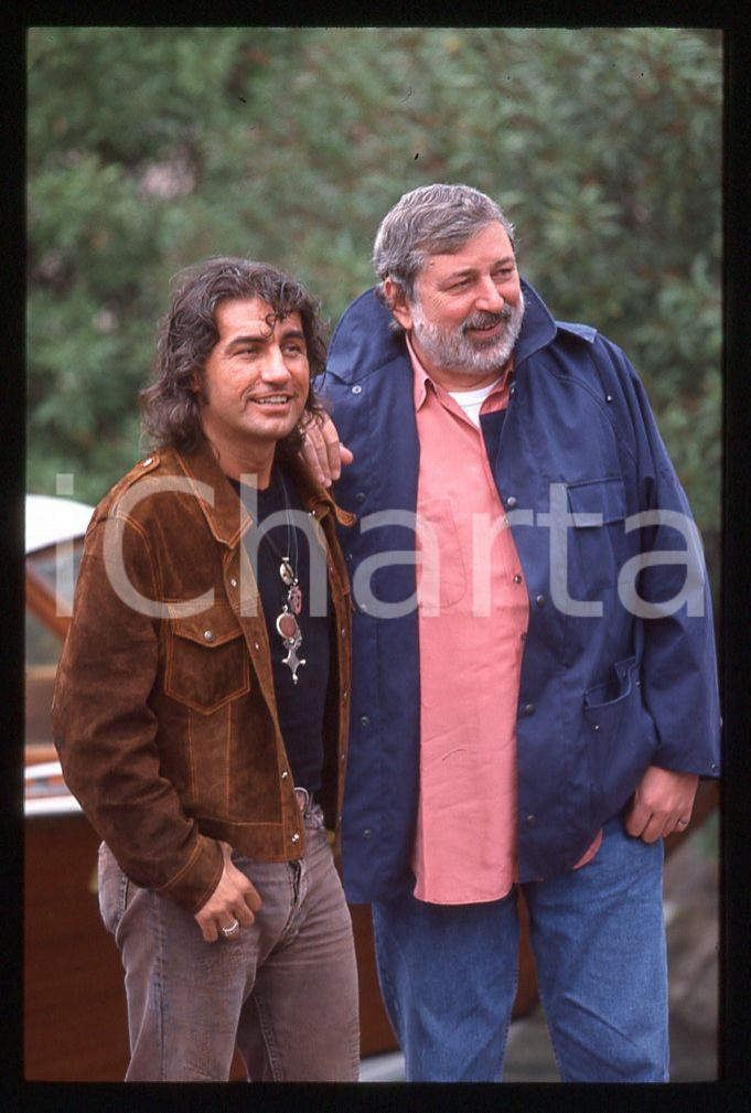 35mm vintage slide* 1995 VENEZIA MUSICA Luciano LIGABUE e Francesco GUCCINI 3