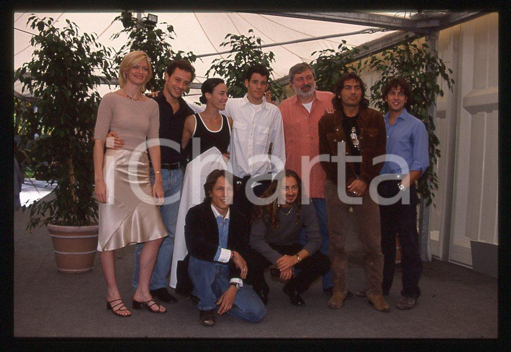 35mm vintage slide* 1995 VENEZIA MUSICA Luciano LIGABUE e Francesco GUCCINI 14