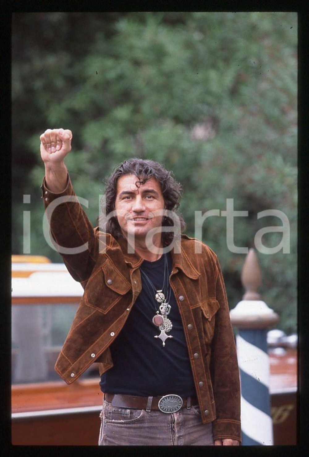 35mm vintage slide* 1995 VENEZIA MUSICA Luciano LIGABUE 25