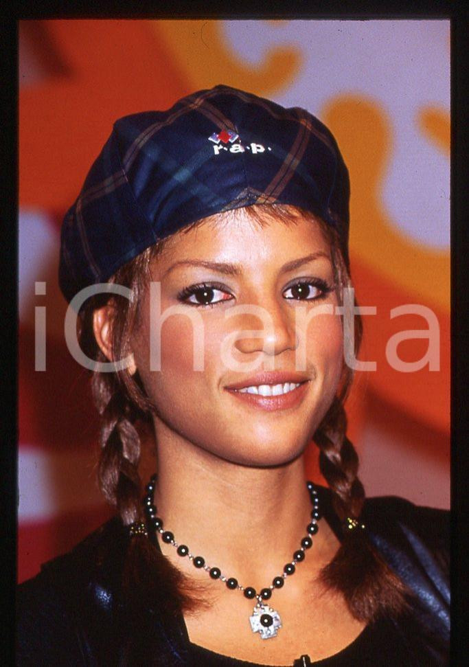 35mm vintage slide* 1990 MODA Veronica WEBB