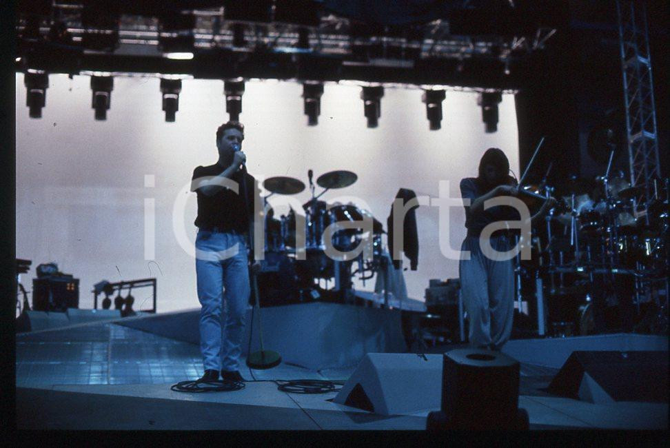 35mm vintage slide* 1989 MILANO SIMPLE MINDS in concerto 37