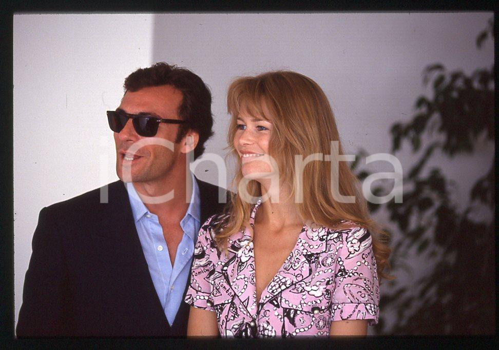 35mm vintage slide* 1995 Claudia SCHIFFER e Nicolas RACHLINE 2