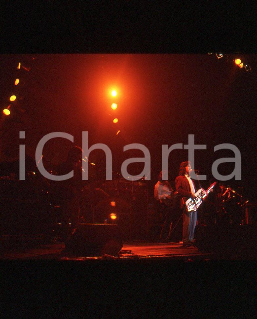 35mm vintage slide* 1988 MUSICA  gruppo STADIO in concerto 1