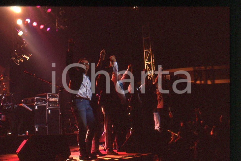 35mm vintage slide* 1988 MUSICA  gruppo STADIO in concerto 2